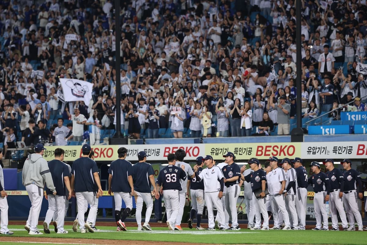 두산, 9회 6점 역전승으로 극적 승리···대구 삼성전 반전 드라마