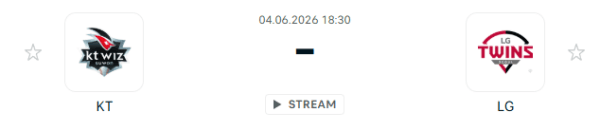 KT 위즈 vs LG 트윈스 2026년 6월 4일 경기 분석 및 승부 예측