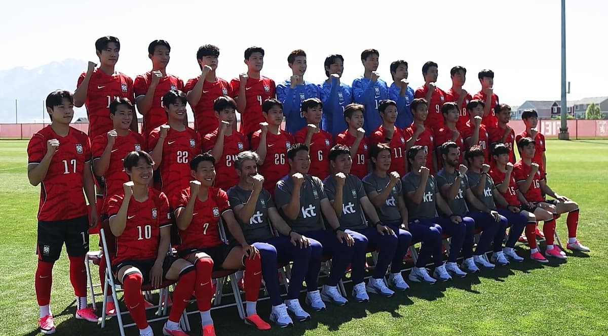홍명보호, 솔트레이크시티서 월드컵 프로필 촬영...강상윤·윤기욱도 단체사진 참여