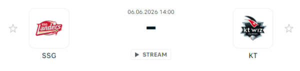 SSG 랜더스 vs KT 위즈 2026년 6월 6일 경기 분석 및 승패 예측