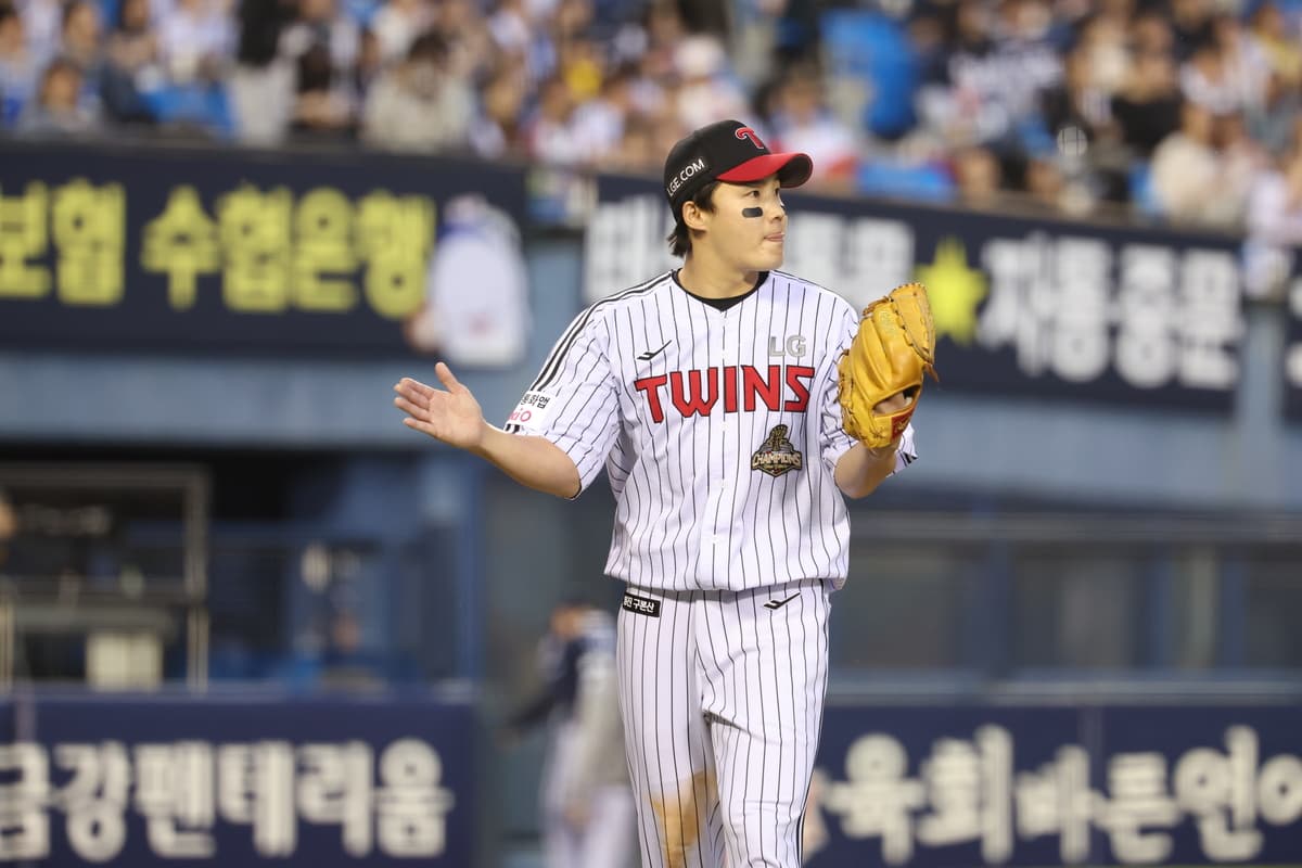 임찬규, 프랜차이즈 최다 탈삼진 기록하며 4연승…SSG에 8-2 대승