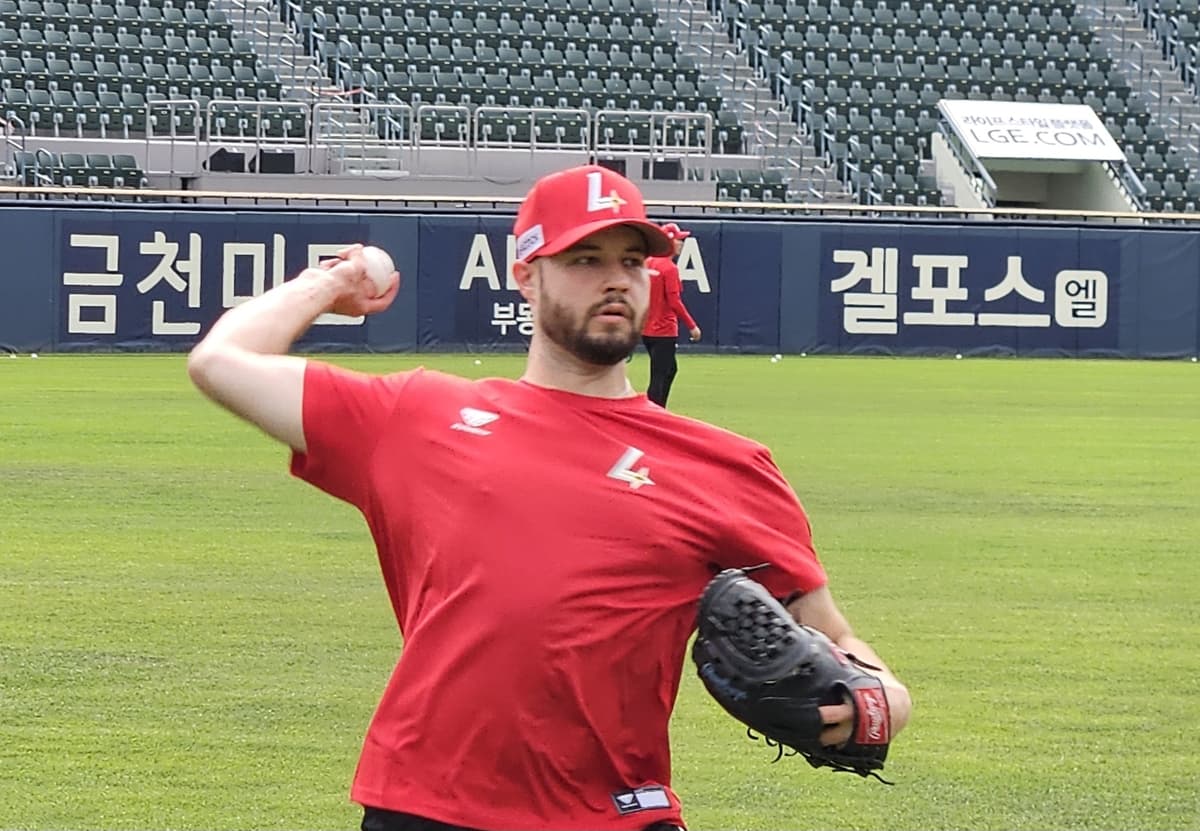 SSG 토마스 해치, 14일 삼성전에서 KBO리그 데뷔