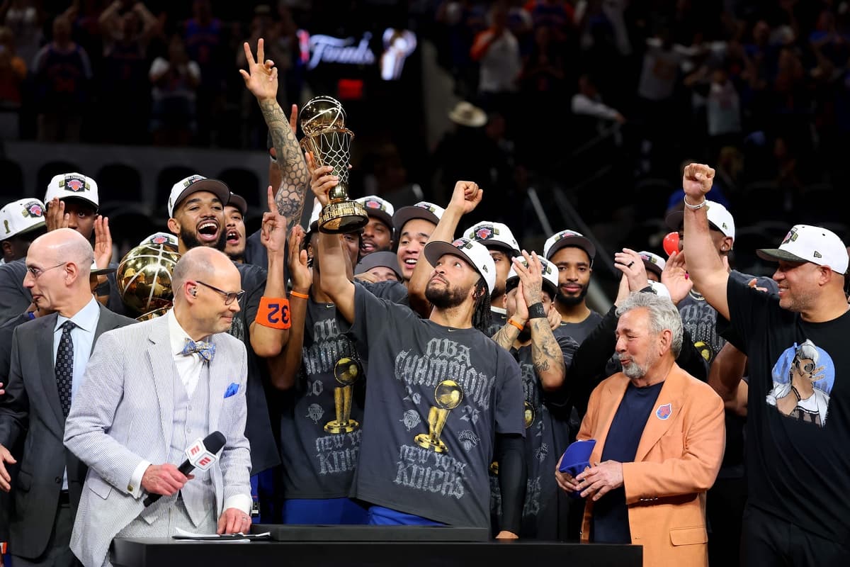 뉴욕 닉스, 53년 만에 NBA 정상 등극…브런슨이 챔프전 MVP