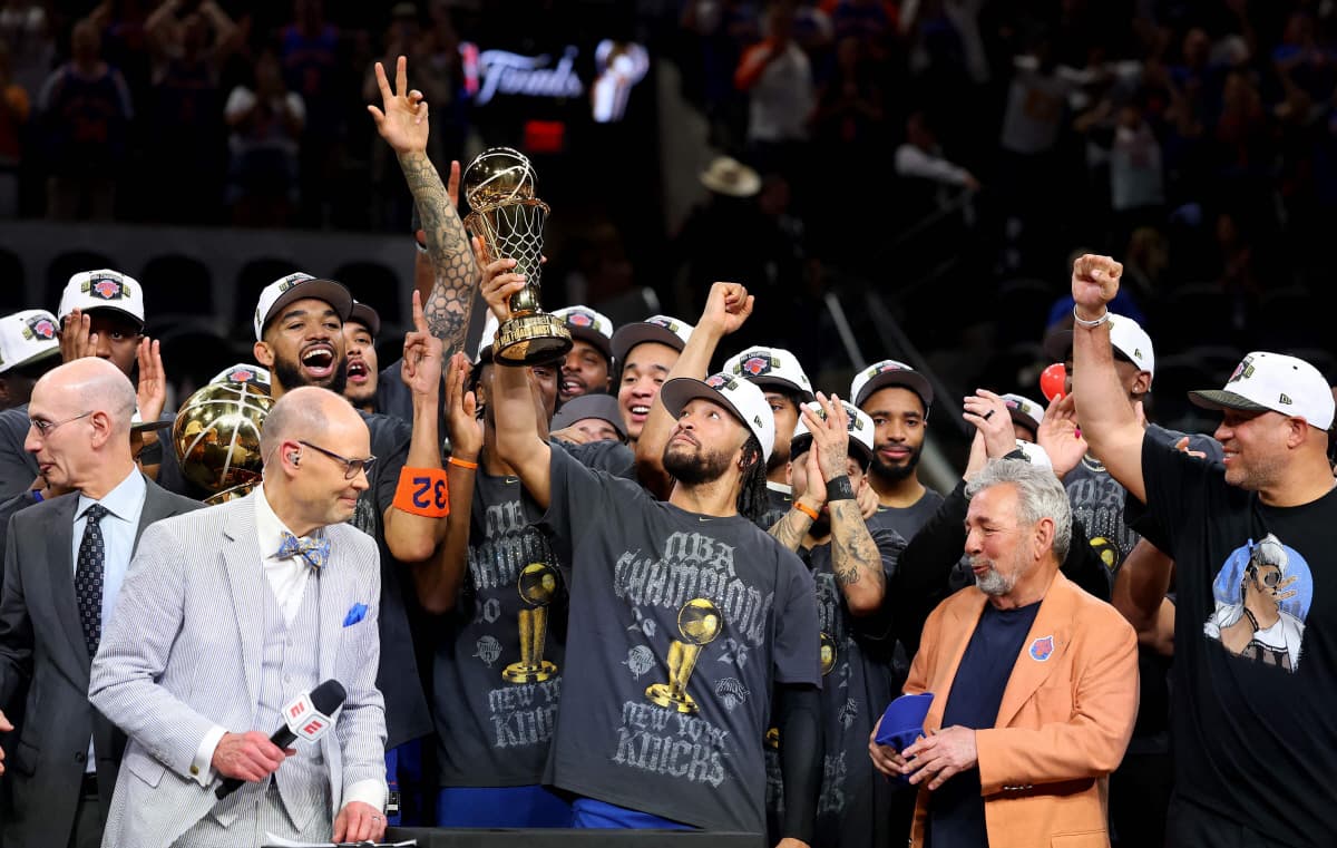 뉴욕 닉스, 53년 만에 NBA 우승 정상 탈환…브런슨 45점 폭발