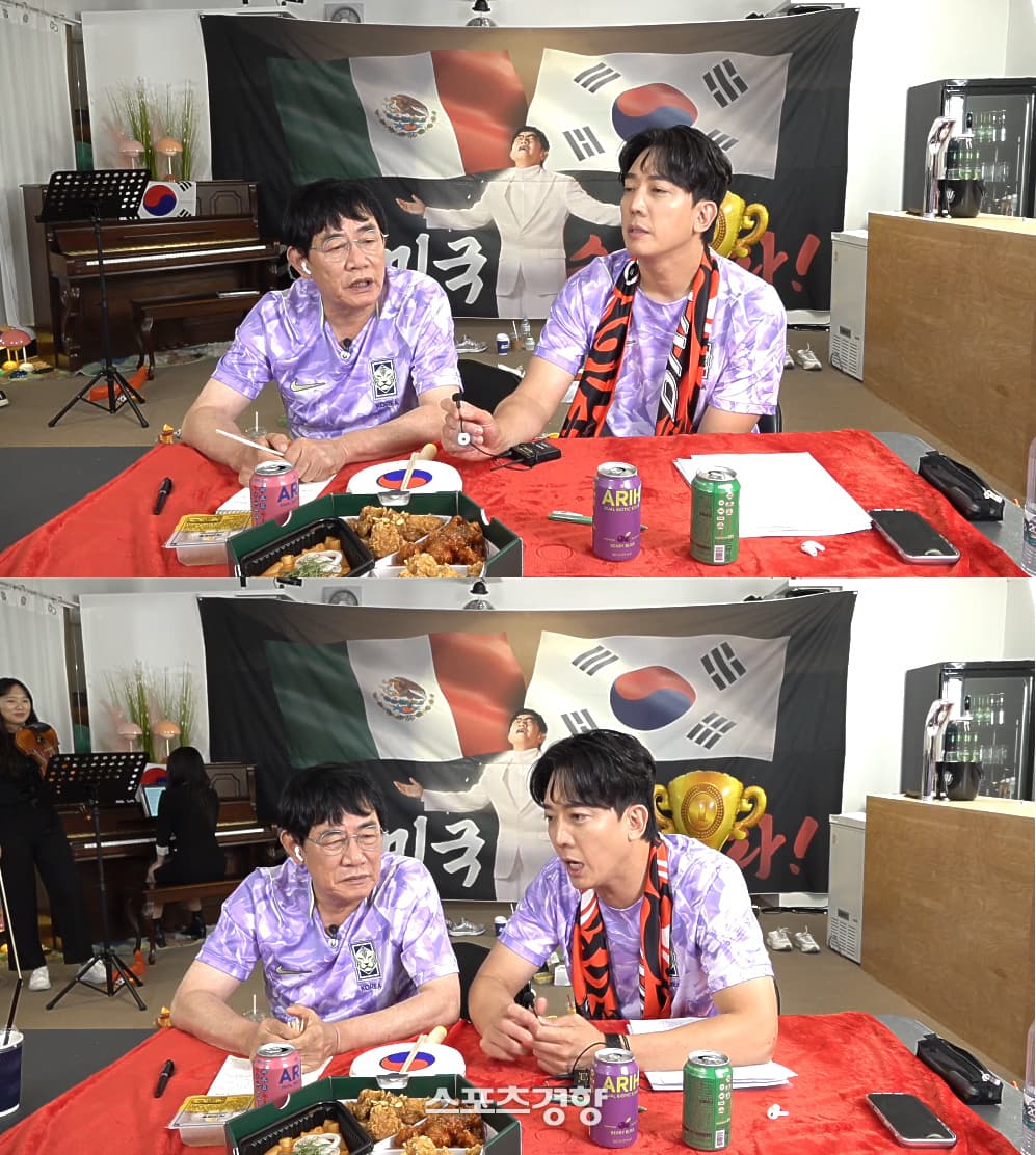 이경규, 홍명보 감독 향해 '손흥민 운용' 비판..."측면 활용 부족, 중원 압박 실패"