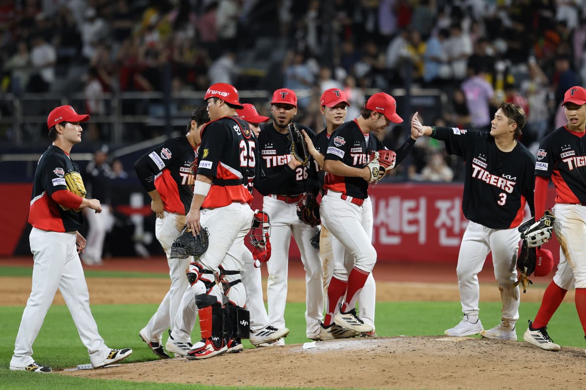 KIA, 20안타로 7·8회 9점 대역전…KT전 승리