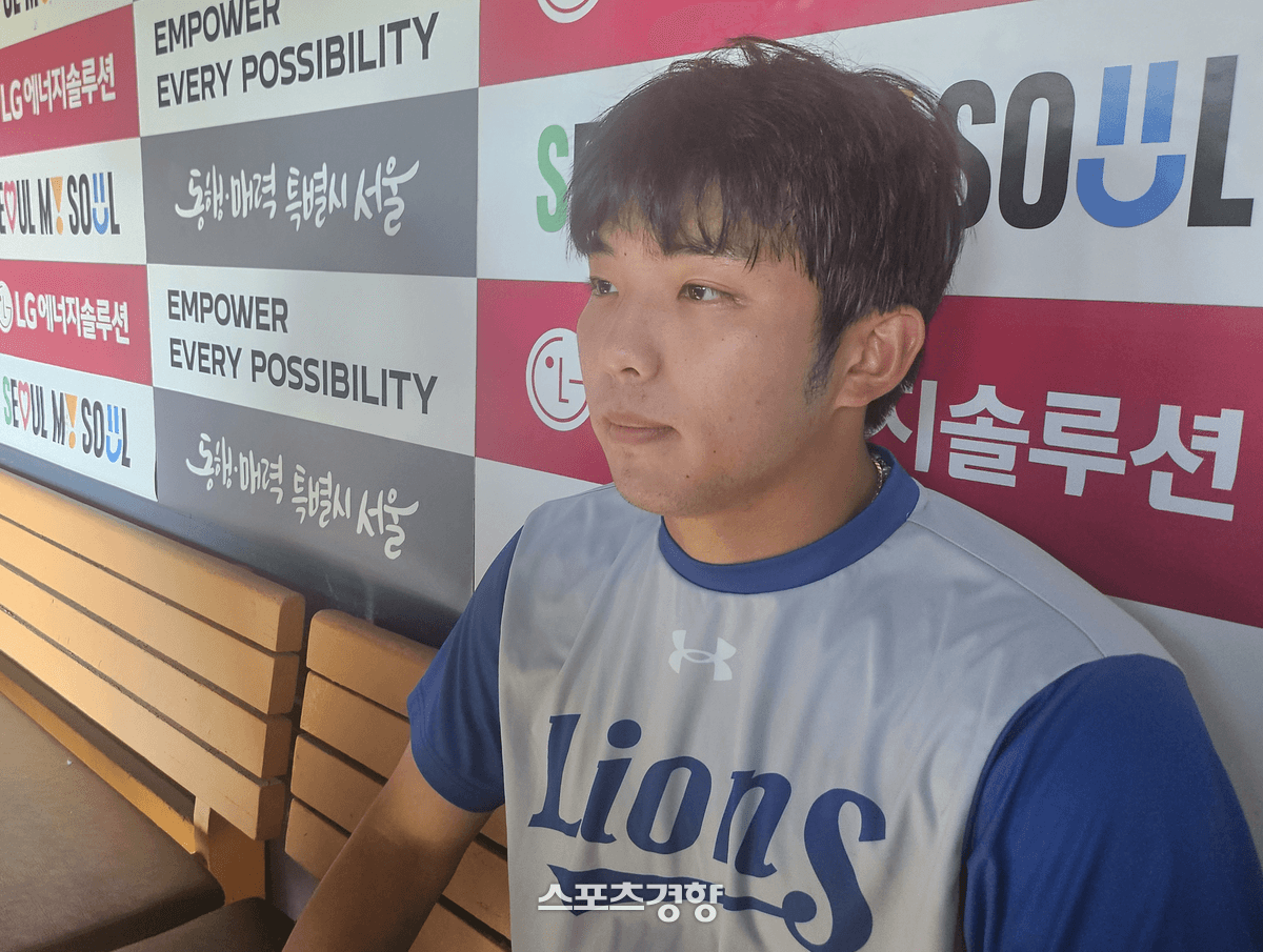 74일 만의 복귀… 삼성 김영웅, 잠실 LG전서 유격수 선발 출장